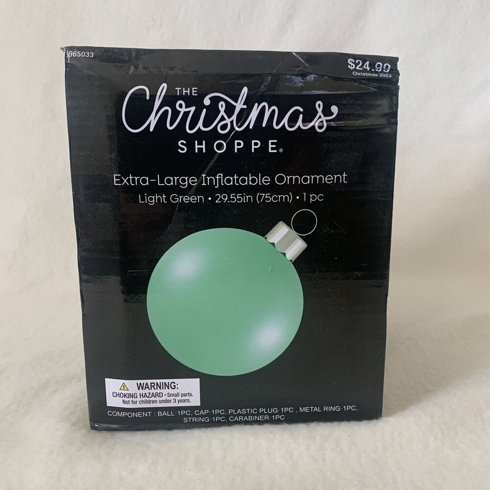 The Christmas‎ Shoppe Extra Large Inflatable Ornament Please Message Before Buy